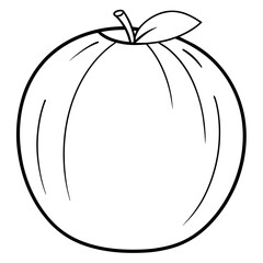illustration of an apple