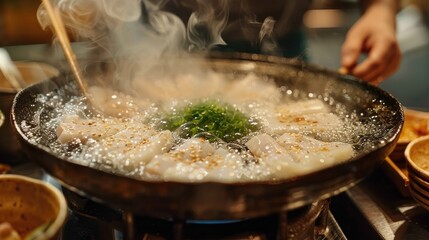 Masterful of the Exquisite Fugu Delicacy in the Culinary Heart of Nagoya - obrazy, fototapety, plakaty