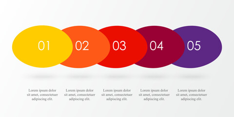 Infographic with 5 options.