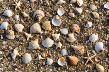 seashell on the beach