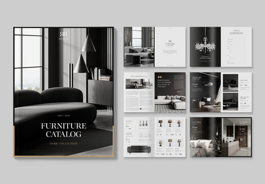 Portrait Catalog Template