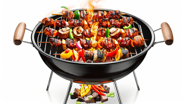 A photorealistic image of a barbecue on a white background is featured in the latest artwork by ThatOtherGuy, showcasing his talents.