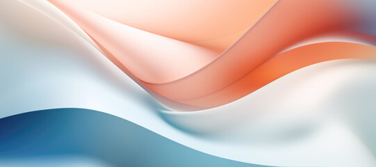 Liquid energy: Modern abstract background with a wave-like and flowing design. - 781343773
