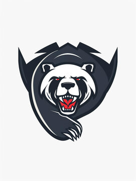 Logo strong bear premier liga style