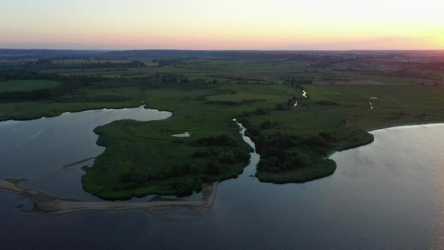 Nature Reserve Beka Rezerwat Przyrody Aerial View Poland