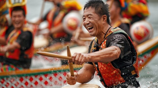 The tradition of Dragon Boat Festival promotes unity, camaraderie, and cultural heritage preservation among generations