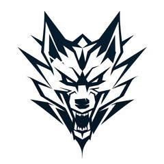 Logo strong wolf premier liga style