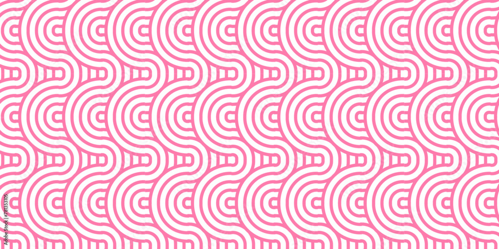 Poster overlapping pattern minimal diamond geometric waves spiral transparent and abstract circle wave line