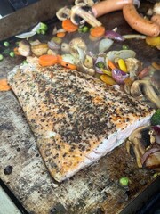 salmon grill