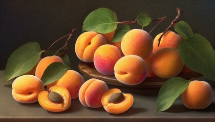 Des abricots