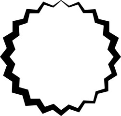 Star icon set. Geometric shape