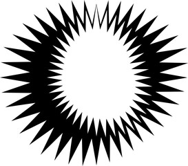 Star icon set. Geometric shape