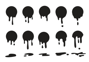 Melting hand drawn clipart vector design