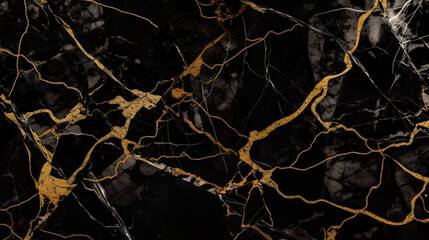 Elegant marbled pattern with gold streaks