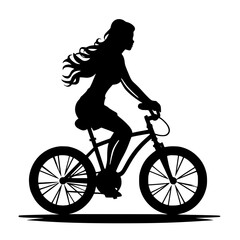 Obraz premium Bicycle SVG, Bike SVG, Bicycle Cut File, Bike Cut File, Bicycle Vector, Bike Vector, Bicycle Clipart, Bike Clipart, Cricut, Png, Silhouette, Mountain Bike Svg bundle, svg files for cricut, digital dow