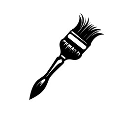 paint brush, brush svg, brush png, brush vector, brush, isolated, paint, white, paintbrush, tool, art, color, object, black, artist, makeup, brushes, beauty, hair, make-up, equipment, bristle, cosmeti