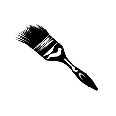 paint brush, brush svg, brush png, brush vector, brush, isolated, paint, white, paintbrush, tool, art, color, object, black, artist, makeup, brushes, beauty, hair, make-up, equipment, bristle, cosmeti