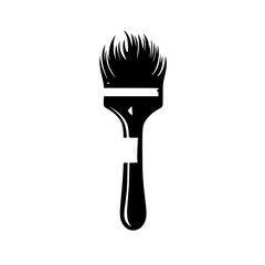 Paintbrush SVG, Paint Brush Svg, Paint Dripping Brush Vector, Paintbrush Cut File, Painter Tool Dxf, Painting Cricut Silhouette Cut File, paint brush, brush svg, brush png, brush vector, brush, isolat