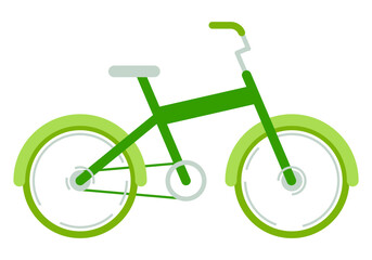 Bicycle icon in stroke style. Bicycle icon, bike on white background vector illustration - 781369321