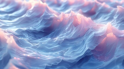 Abstract background in pastel colors liquid plastic