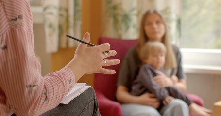 Child's challenges with autism spectrum disorder ASD are addressed during consultation. Specialist...