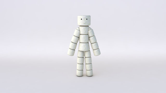 Marshmallow Man Hombre Masmelo