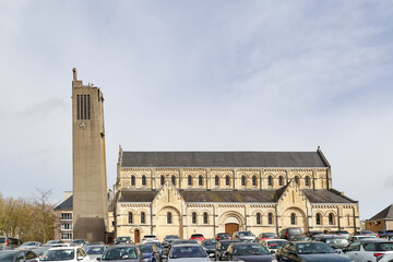 Obraz premium EGLISE SAINTE-CROIX DE SAINT-LO (MANCHE).
