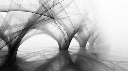 Abstract Lines Intersecting - obrazy, fototapety, plakaty