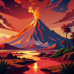 art of volcano