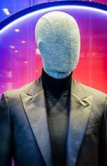 typical mannequin at a shop display