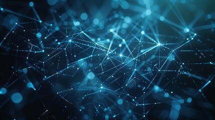 Obraz premium Generate a visual narrative of a futuristic network