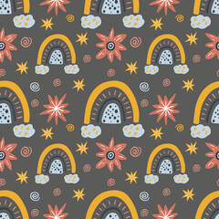 Boho-collection-Rainbows Digital