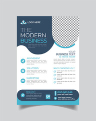 Creative Modern Business Flyer or Fruitful Trending Business Leaflet Template