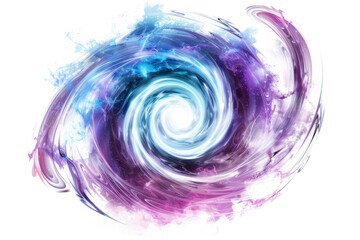Dimension with swirling vortexes of magical energy spell effects.