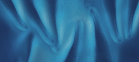 Abstract blue light motion blurry  background