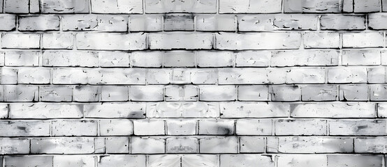 Texture murale de briques gris clair - obrazy, fototapety, plakaty