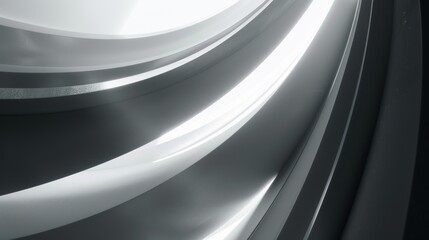 Modern wavy lines grey abstract background design
