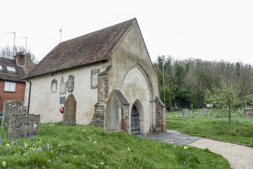 12th Century  Old St Peter's Church at Stockbridge Hampshire England
