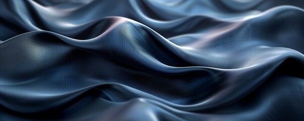High-resolution 3D abstract render featuring dynamic fabric folds and drapes, ideal for fashion design, interior decor, and digital artwork.