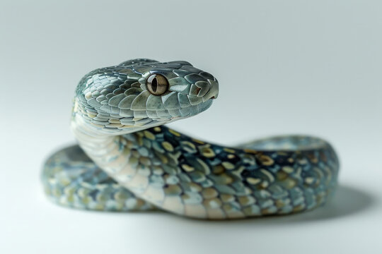 Python Regius Coiled Elegantly.