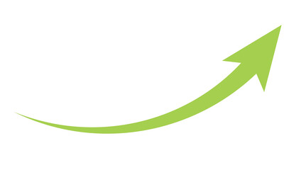 Arrow icon on white background. flat style. arrow icon for your web site design, logo, app, UI. arrow indicated the direction symbol. curved arrow sign. EPS 10/AI