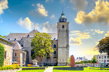 Kirche, Altstadt, Malmedy, Belgien 