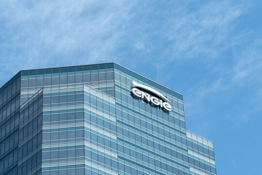 Houston, Texas, USA - April 7, 2024: engie office in Houston, Texas, USA.  Engie SA is a French multinational utility company.