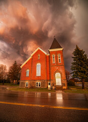Canada Church and Storm