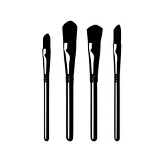 Paint Svg, Brush Svg, Artist Svg, Palette Svg, Paint Brush Svg, Paint Palette SVG, Makeup brushes SVG, Makeup artist Svg, Makeup Svg, Beauty industry Svg, Fashion Svg, Cosmetic brush Svg, isolated, to