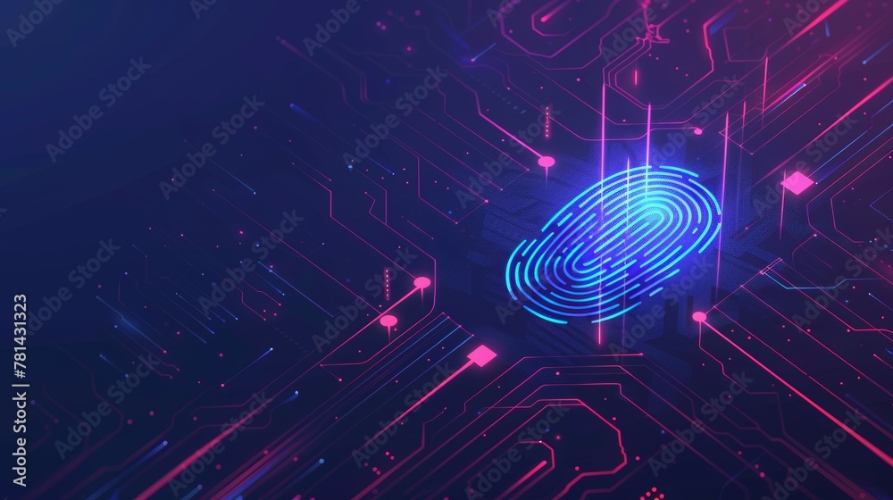 Poster Optical fingerprint sensor with isometric data system for cyber security
