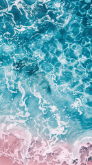 Obraz premium Soothing Streams: Embodying Flow in Abstract Water Pastels