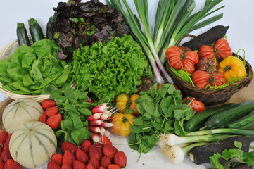 composition fruits et l&eacute;gumes printemps