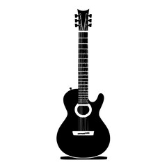 Obraz premium Bass Guitar Svg, Guitar png, Guitar Silhouette, Guitar Shape SVG, Guitar SVG, Guitarist PNG, Guitarist Vector, Guitar Player Vector, Music Svg, Guitarist SVG, Musician SVG, Guitarist Clipart, Music No