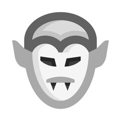 Dracula Vampire Avatar Flat Icon